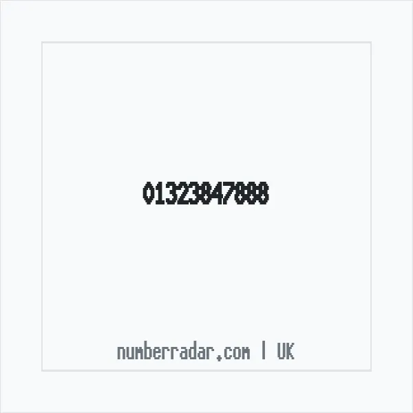 Reverse number check for +44 1323 847888 — who called me?