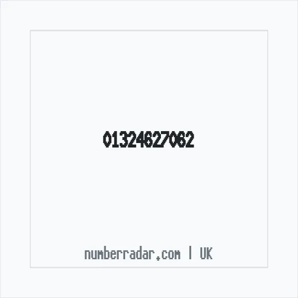 Reverse number check for +44 1324 627062 — who called me?