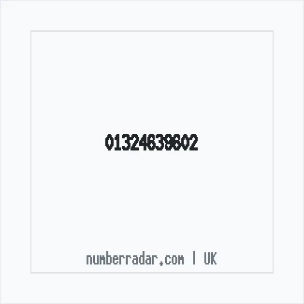 Reverse number check for +44 1324 639602 — who called me?