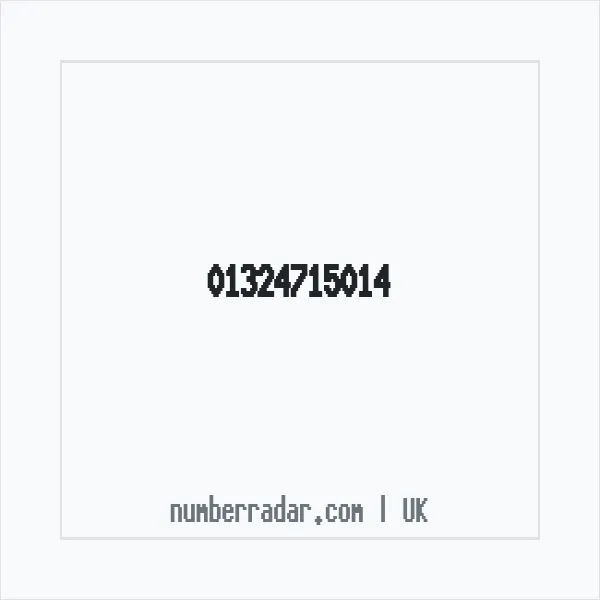 Reverse number check for +44 1324 715014 — who called me?