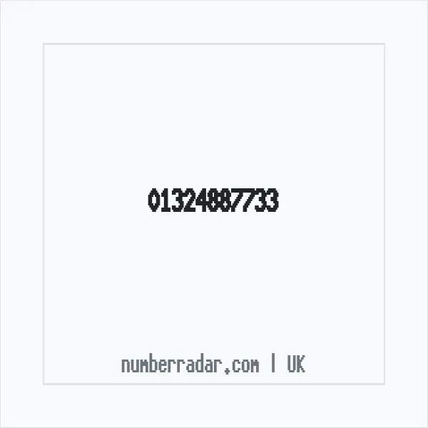Reverse number check for +44 1324 887733 — who called me?