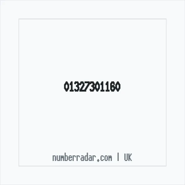 Reverse number check for +44 1327 301160 — who called me?