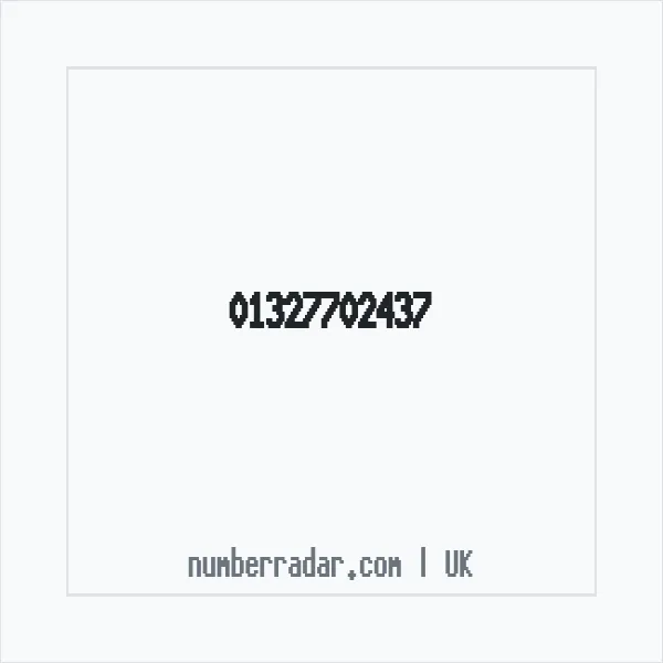 Reverse number check for +44 1327 702437 — who called me?