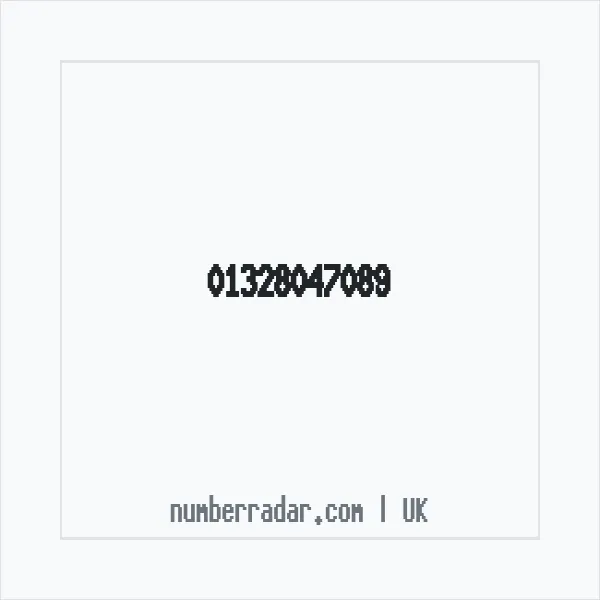 Reverse number check for +44 1328 047089 — who called me?