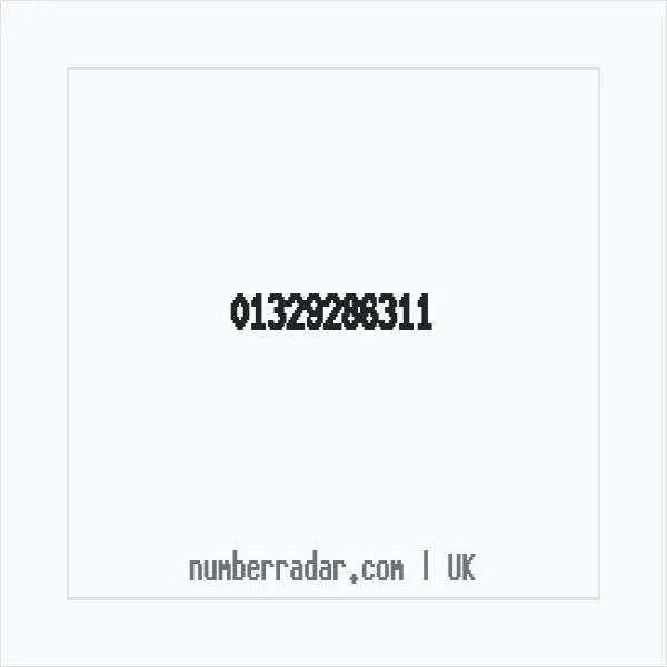 Reverse number check for +44 1329 286311 — who called me?