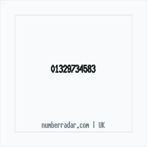 Reverse number check for +44 1329 734583 — who called me?