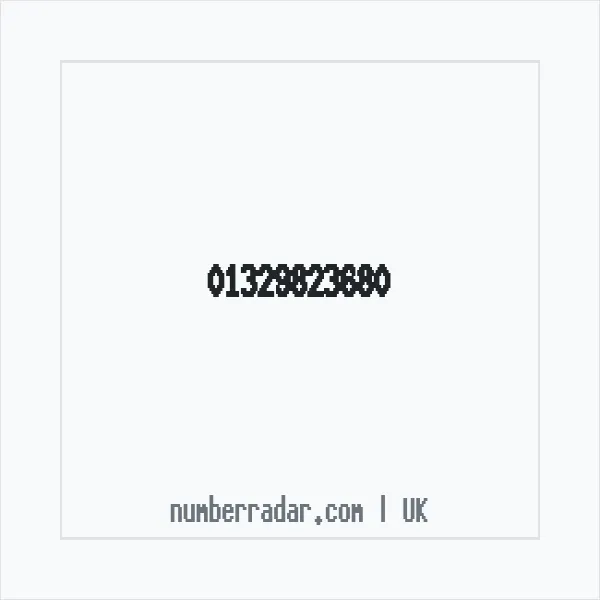 Reverse number check for +44 1329 823680 — who called me?