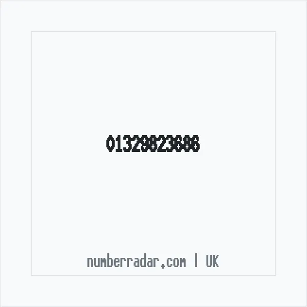 Reverse number check for +44 1329 823686 — who called me?