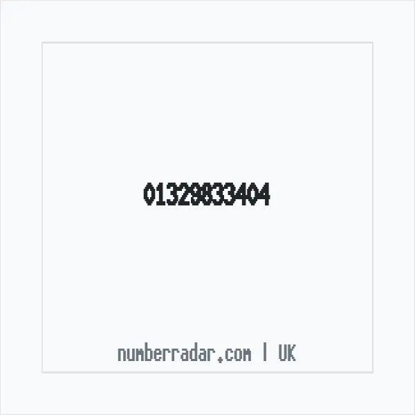 Reverse number check for +44 1329 833404 — who called me?