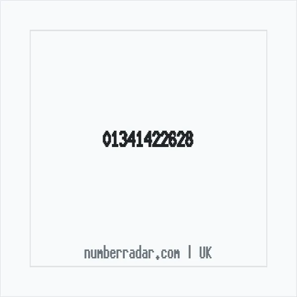 Reverse number check for +44 1341 422628 — who called me?