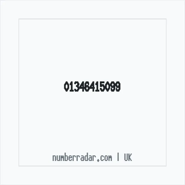 Reverse number check for +44 1346 415099 — who called me?
