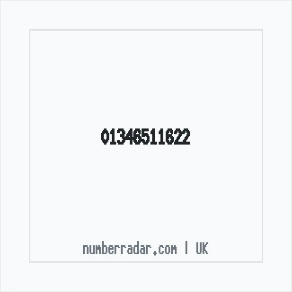 Reverse number check for +44 1346 511622 — who called me?