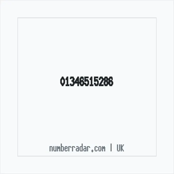 Reverse number check for +44 1346 515286 — who called me?