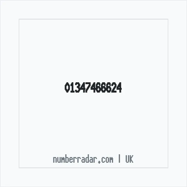 Reverse number check for +44 1347 466624 — who called me?