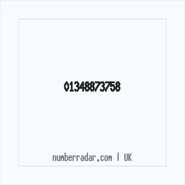Reverse number check for +44 1348 873758 — who called me?