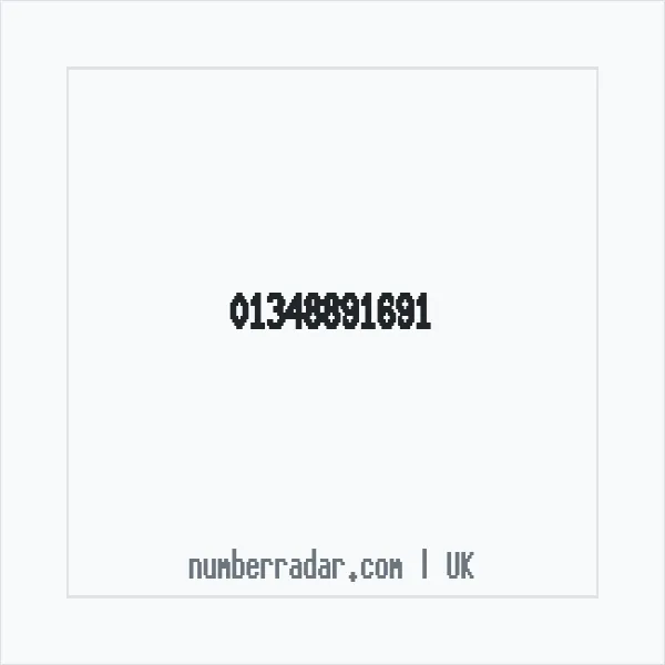 Reverse number check for +44 1348 891691 — who called me?