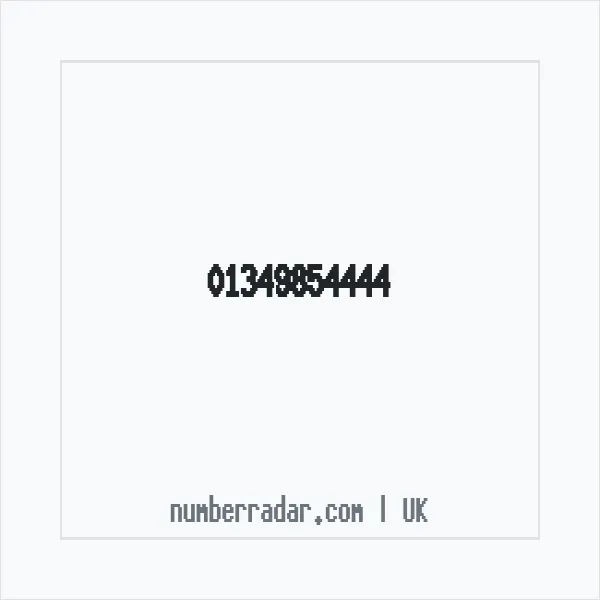 Reverse number check for +44 1349 854444 — who called me?