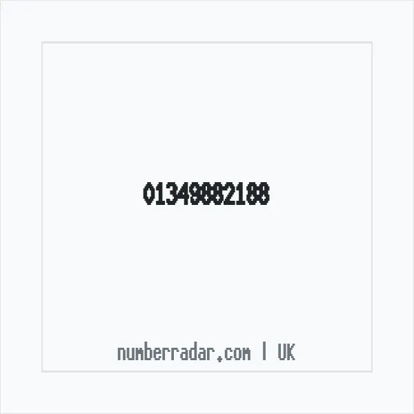 Reverse number check for +44 1349 882188 — who called me?