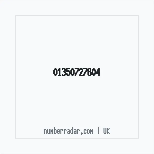 Reverse number check for +44 1350 727604 — who called me?