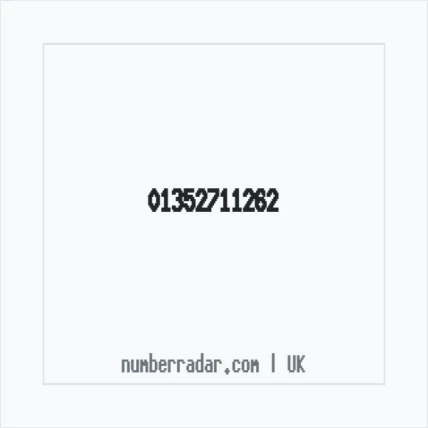 Reverse number check for +44 1352 711262 — who called me?