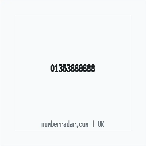 Reverse number check for +44 1353 669688 — who called me?