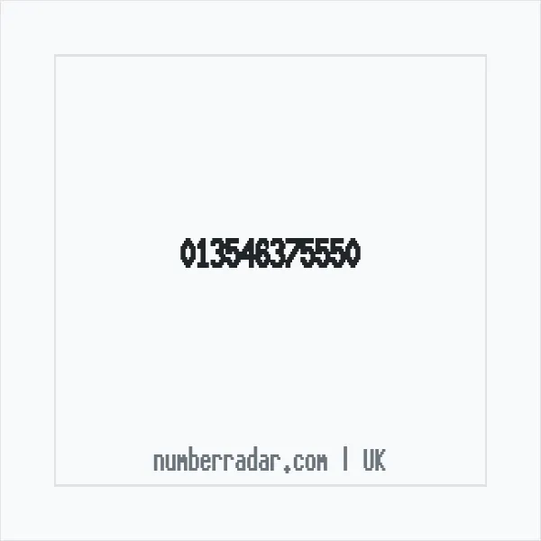 Reverse number check for +44 (1354) 637-555 — who called me?