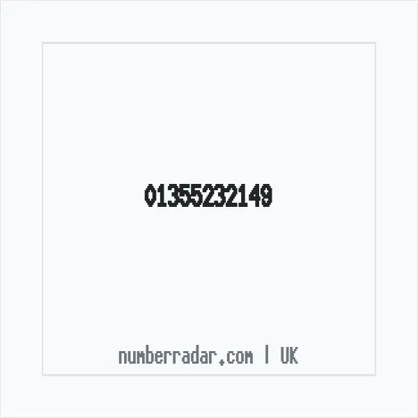 Reverse number check for +44 1355 232149 — who called me?