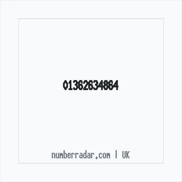 Reverse number check for +44 1362 634864 — who called me?