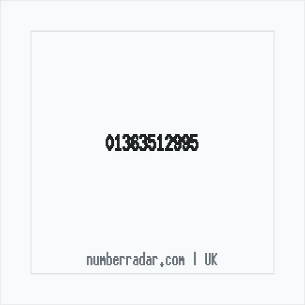 Reverse number check for +44 1363 512995 — who called me?