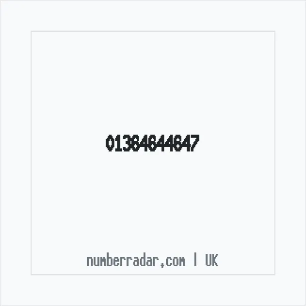 Reverse number check for +44 1364 644647 — who called me?