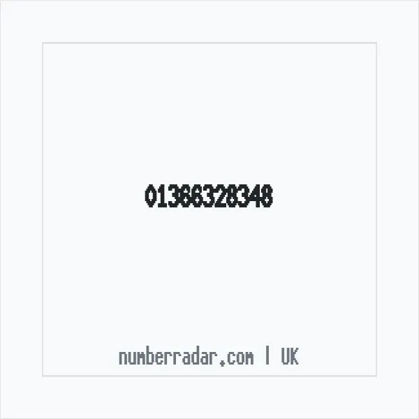 Reverse number check for +44 1366 328348 — who called me?