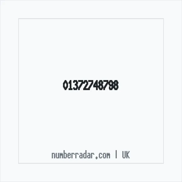 Reverse number check for +44 1372 748798 — who called me?