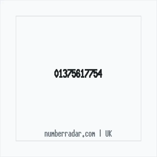 Reverse number check for +44 1375 617754 — who called me?
