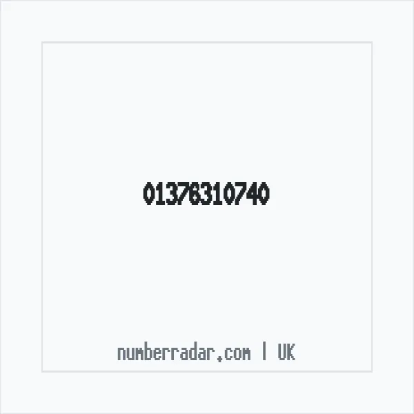 Reverse number check for +44 1376 310740 — who called me?