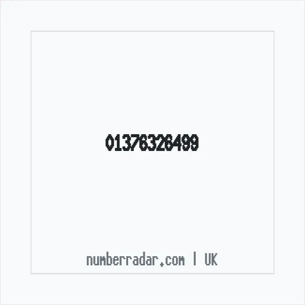Reverse number check for +44 1376 326499 — who called me?