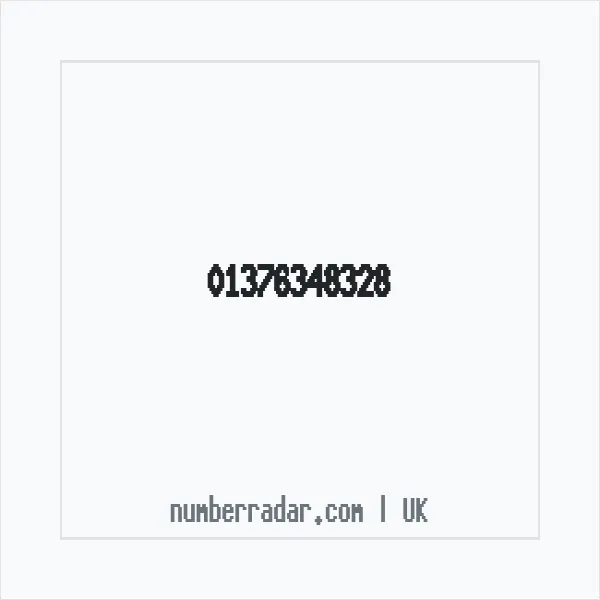 Reverse number check for +44 1376 348328 — who called me?