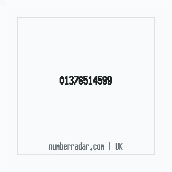 Reverse number check for +44 1376 514599 — who called me?