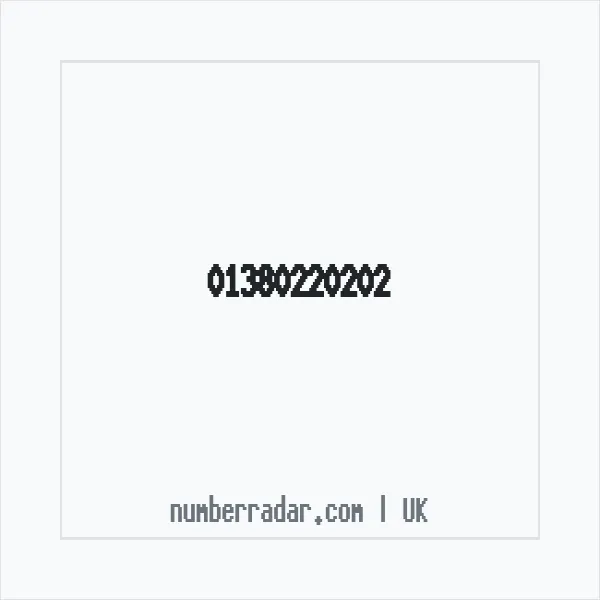 Reverse number check for +44 1380 220202 — who called me?