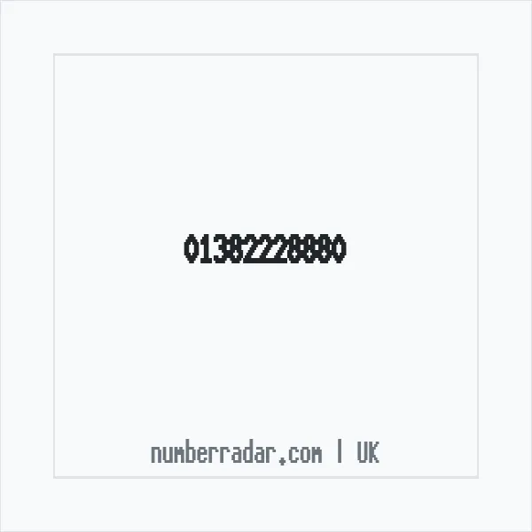 Reverse number check for +44 1382 228880 — who called me?