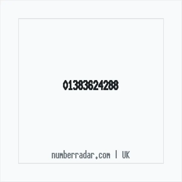 Reverse number check for +44 1383 624288 — who called me?