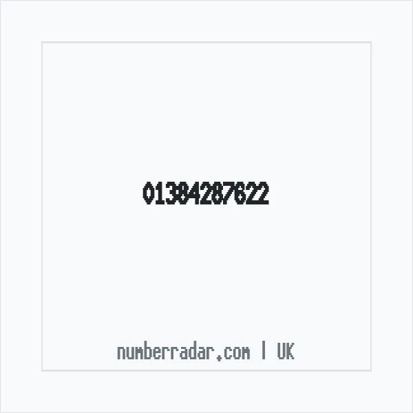 Reverse number check for +44 1384 287622 — who called me?