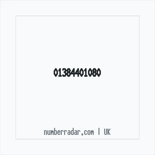 Reverse number check for +44 1384 401080 — who called me?