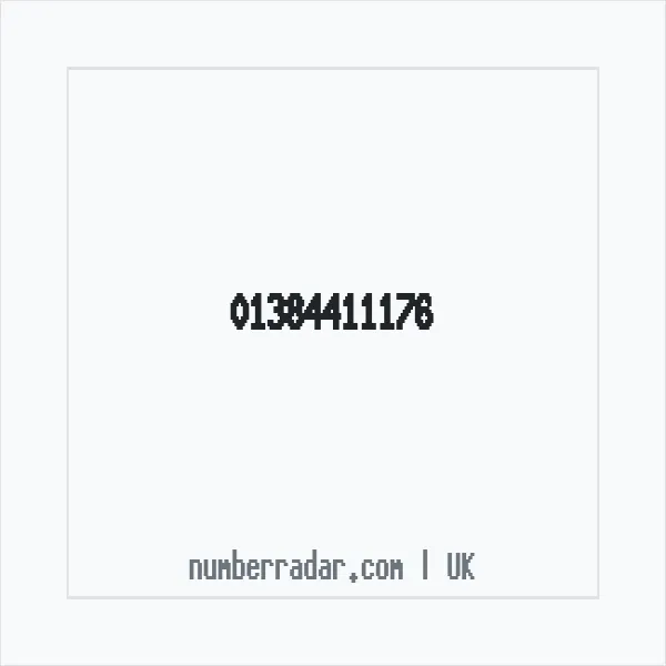 Reverse number check for +44 1384 411176 — who called me?