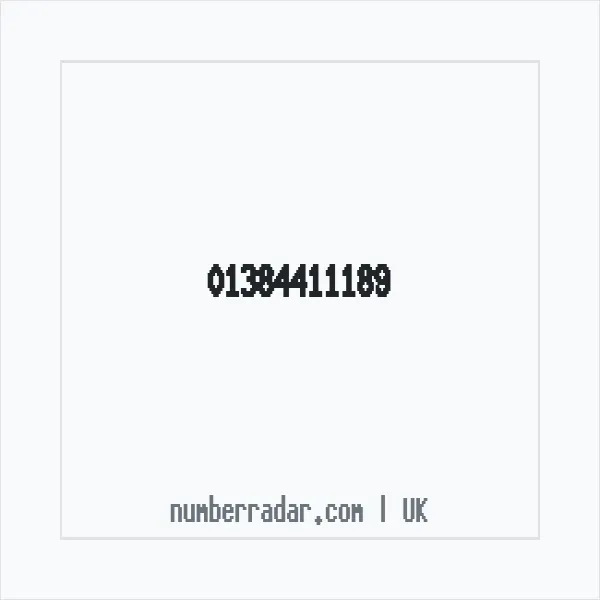 Reverse number check for +44 1384 411189 — who called me?