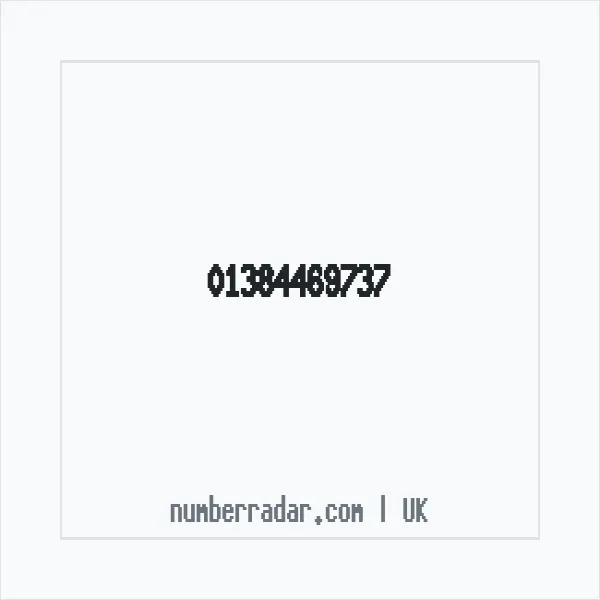 Reverse number check for +44 1384 469737 — who called me?