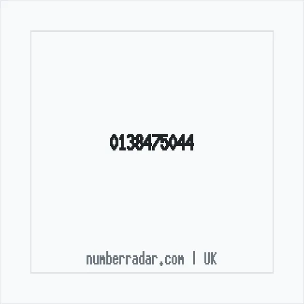 Reverse number check for +44 138475044 — who called me?