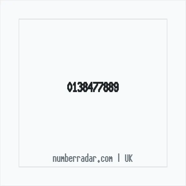 Reverse number check for +44 138477889 — who called me?