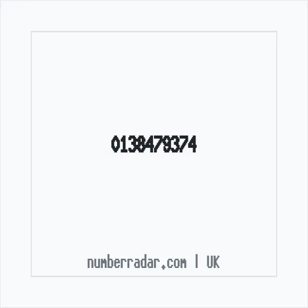 Reverse number check for +44 138479374 — who called me?