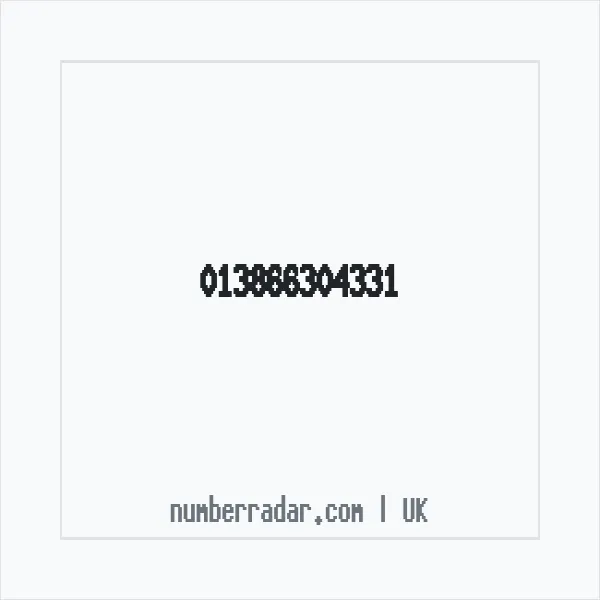 Reverse number check for +44 (1386) 630-433 — who called me?