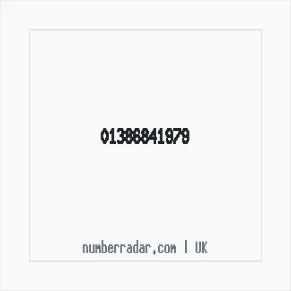 Reverse number check for +44 1386 841979 — who called me?